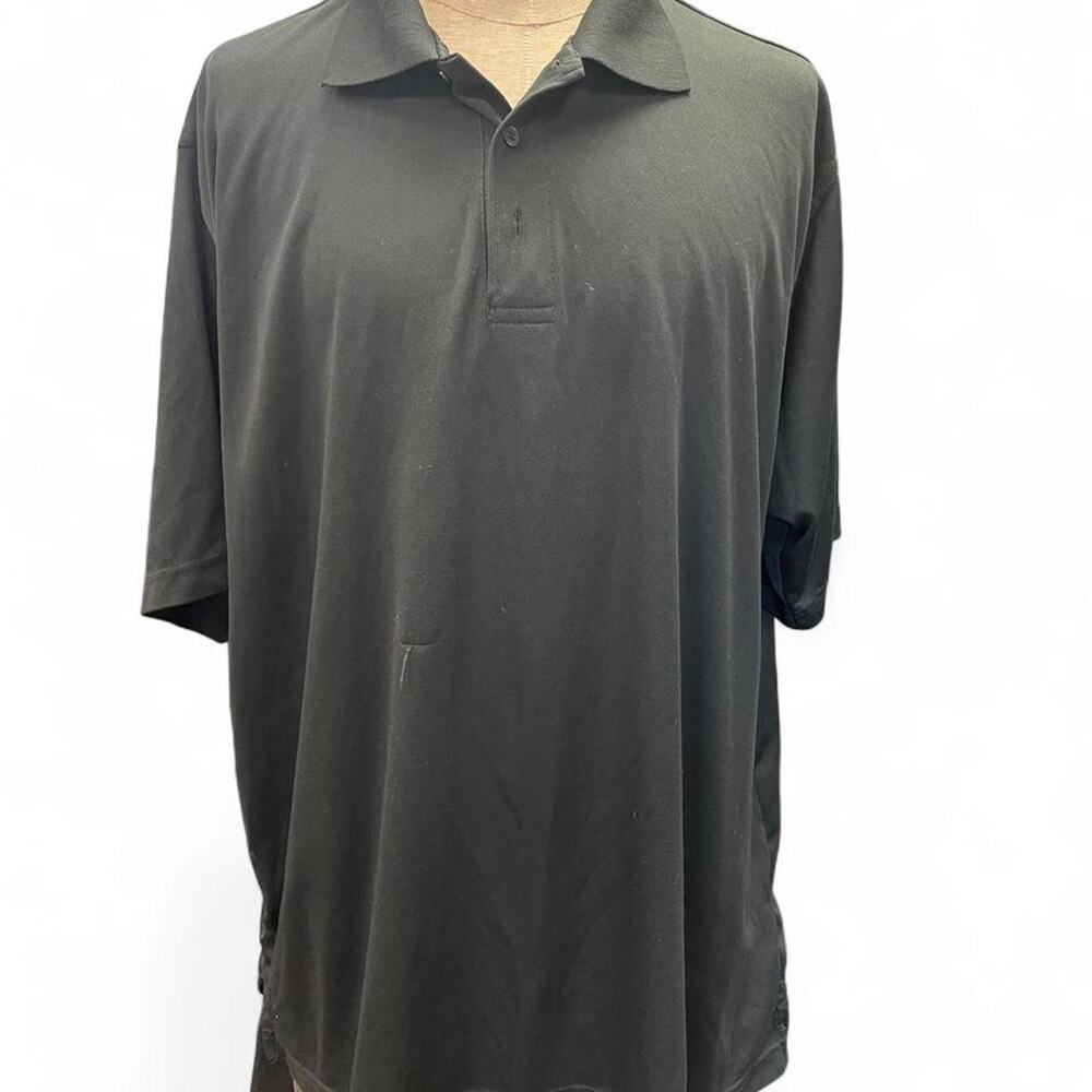 Brookstone grey long sleeve polo